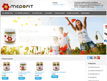 Tablet Screenshot of medofit.com